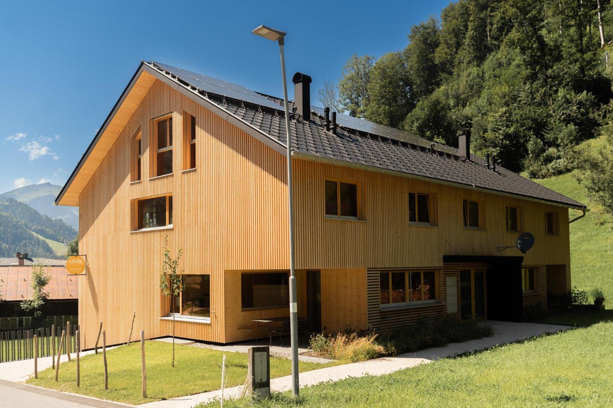 Haus Kanabe Schoppernau Exterior photo